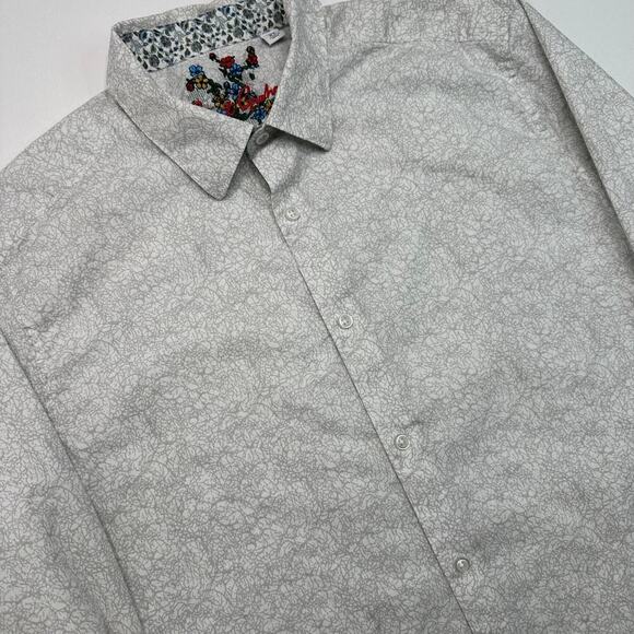 Robert Graham Button Front Shirt with Contrasting Cuffs - Picture 2 of 7